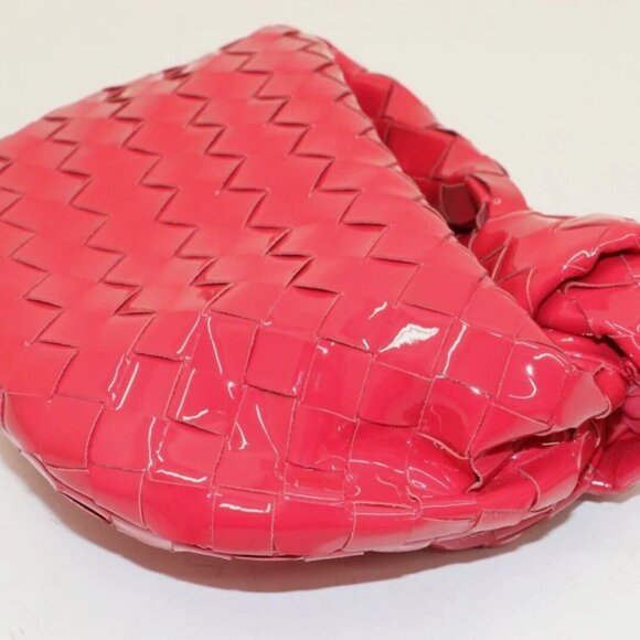 Bottega Veneta Patent Nappa Intrecciato Mini Jodie Candy Stripe - Picture 3 of 16